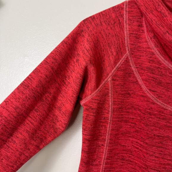 Kuhl Athletic Outdoor Cowl Mock Neck Leah Knit Pullover Jacket Red Women’s Sz S - Picture 5 of 10